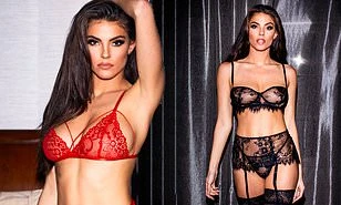 Sao truyền hình 9x phô ba vòng 'nảy lửa' với nội y xuyên thấu