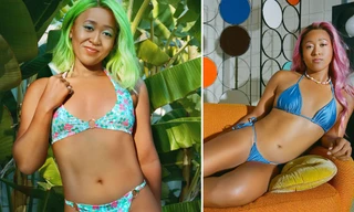  Vận động viên thắp đài lửa Olympic Tokyo làm mẫu áo tắm