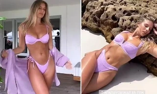 Mẫu áo tắm 9x khoe body với chỉ số 3 vòng 'vàng', cơ bụng số 11 gây ngưỡng mộ