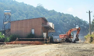 Ngổn ngang tuyến đường vành đai của Đà Lạt với vốn đầu tư 870 tỷ đồng