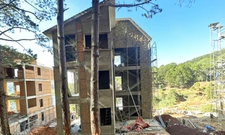 Xây 4 biệt thự sai phép, một công ty du lịch bị phạt 110 triệu đồng