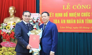 Bổ nhiệm Phó Chánh án Tòa án nhân dân tỉnh Lâm Đồng