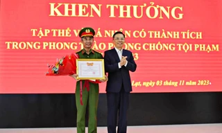 Đà Lạt khen thưởng 2 tập thể, 25 cá nhân triệt phá nhiều vụ án phức tạp 