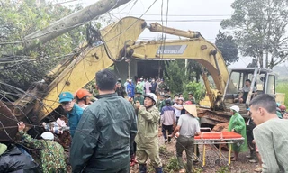 Lại sạt lở đất ở Lâm Đồng, 2 người thương vong