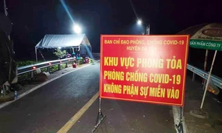 3 bệnh nhân mới được phát hiện tại thôn Phú Hòa, nơi đang bị phong tỏa