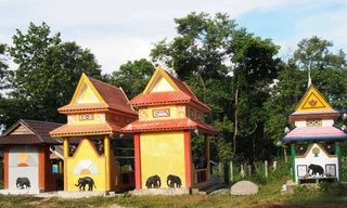 Mộ của người thiểu số bản địa Tây Nguyên