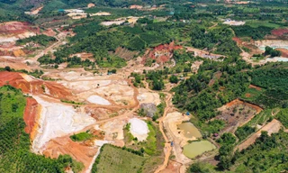 Vi phạm 11 lỗi về khai thác cao lanh, một công ty bị phạt hơn 1,3 tỷ đồng 