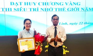 Lâm Đồng khen thưởng nhà vô địch Siêu trí nhớ thế giới 