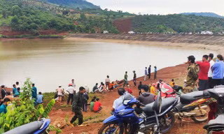 3 người trong gia đình tử vong dưới hồ thuỷ lợi