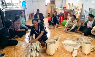 Làng nghề đan lát lớn nhất của người K’Ho 