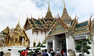 Một góc của đại hoàng cung Grand Palace