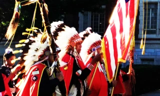 Người da đỏ diễu hành trong một sự kiện ở Oklahoma