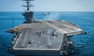 Ngày 19/7, tàu sân bay USS Gerald Ford đã có mặt tại bờ biển Norfolk, Virginia, Mỹ để chuẩn bị cho lễ bàn giao vào ngày 22/7.