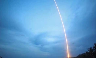 Việc phóng tên lửa Trường Chinh 5 đã thất bại. Ảnh: SCMP