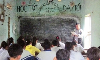 Lớp học của ‘người thầy không bằng cấp’