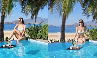 Mỹ nhân gợi cảm nhất nhì VTV tung ảnh bikini khoe dáng nuột nà