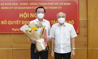 Ông Lê Hồng Sơn giữ chức Bí thư Đảng ủy Cơ quan Ban Tuyên giáo Thành ủy TPHCM