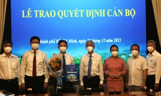 Bổ nhiệm 3 lãnh đạo chủ chốt các đơn vị trực thuộc UBND TPHCM