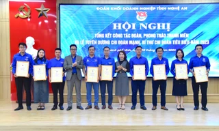 Tuổi trẻ Khối Doanh nghiệp Nghệ An thực hiện nhiều công trình, phần việc ý nghĩa