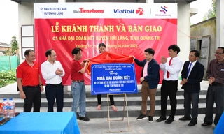 Ấm áp những căn nhà tình nghĩa đến với người nghèo Quảng Trị