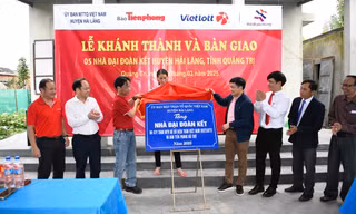 Ấm áp những căn nhà tình nghĩa đến với người nghèo Quảng Trị