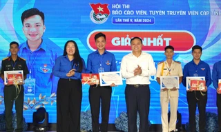 Thí sinh người Thái đạt giải Nhất thi Báo cáo viên, tuyên truyền viên cấp tỉnh