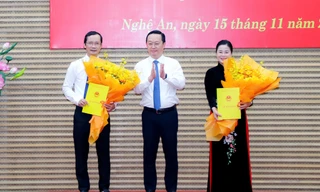Nghệ An có tân Giám đốc Sở Y tế và Phó Giám đốc Sở Tư pháp