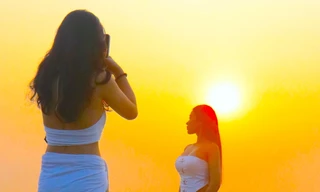 Đẹp hút hồn biển Cửa Lò lúc hừng đông