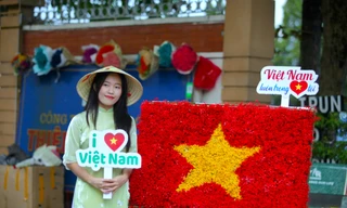Nhộn nhịp check in trên con đường đẹp nhất thành Vinh