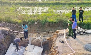 Đình chỉ nhà thầu thi công cao tốc Diễn Châu - Bãi Vọt để sập cống, chết người