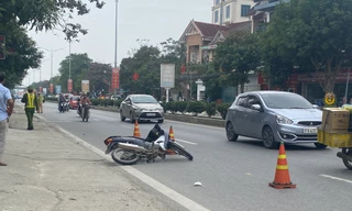 Khởi tố đối tượng ‘thông chốt’ nồng độ cồn, tông gãy chân thiếu tá CSGT