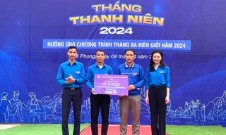 Nhiều hoạt động ý nghĩa trong lễ khởi động Tháng Thanh niên tại vùng biên xứ Nghệ