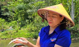 Dân bản lập tổ tuần tra, canh gác để bảo vệ loài cá đặc sản