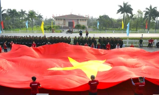 Sẵn sàng Lễ Thượng cờ Tổ quốc ở đôi bờ Hiền Lương - Bến Hải