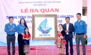 Nhiều hoạt động ý nghĩa tại Lễ ra quân tình nguyện mùa Đông 2024 ở Nghệ An