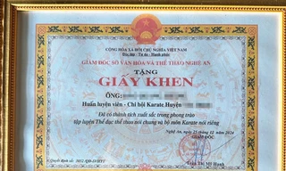 Xác minh vụ việc nghi làm giả giấy khen của Giám đốc Sở