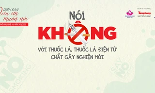 Nói không với thuốc lá và chất gây nghiện mới