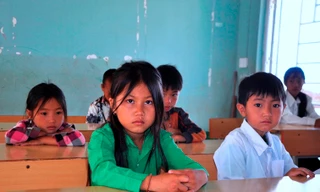 Năm học mới dưới chân đỉnh Phà Cà Tún