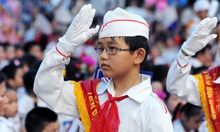 Chào cờ đầu tuần nơi biên ải