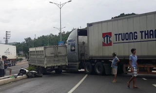 Tai nạn giao thông liên hoàn trên đèo, một người trọng thương