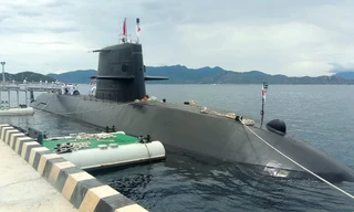 Việt Nam lần đầu tiên đón tàu ngầm Nhật Bản 