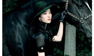 Lưu Diệc Phi sắc lạnh trên tạp chí