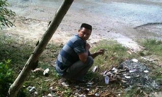 Suy sụp vì tiếc 2 vé số trúng 60 triệu đồng bị đốt