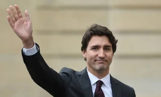 Thủ tướng Canada Justin Trudeau thông báo quyết định từ chức lãnh đạo đảng cầm quyền ngày 6/1. (Ảnh: AP)