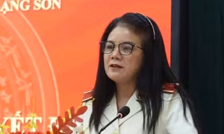 Tân Viện trưởng Viện KSND tỉnh Lạng Sơn nhận nhiệm vụ. 