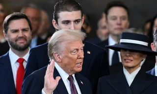 Tổng thống đắc cử Mỹ Donald Trump tuyên thệ nhậm chức