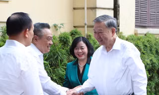 Tổng Bí thư Tô Lâm làm việc với Ban Thường vụ Thành ủy Hà Nội