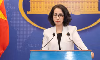 Người phát ngôn Bộ Ngoại giao Phạm Thu Hằng