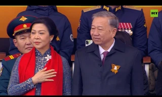 Tổng Bí thư Tô Lâm dự Lễ duyệt binh kỷ niệm 80 năm Ngày Chiến thắng tại Nga