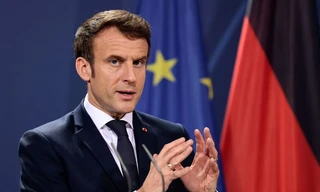 Tổng thống Pháp Emmanuel Macron. (Ảnh: Reuters)